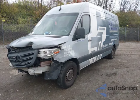 2021 Mercedes-Benz Sprinter 2500 High Roof V6 из США, поврежденный, VIN W1Y4ECHYXMT056977